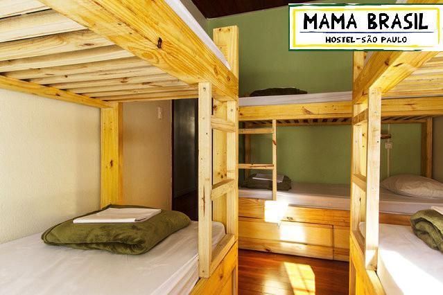 Mama Brasil Hostel São Paulo Szoba fotó