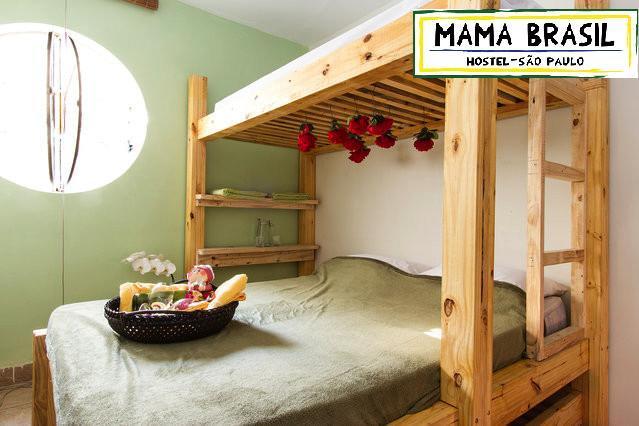 Mama Brasil Hostel São Paulo Szoba fotó